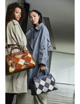 AURORA Patchwork Leather