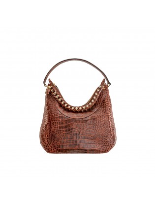 Ginevra in soft calf croco...